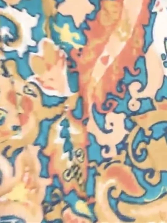 Cleobella Floral Abstract Print Sleeveless Green Patterned Belt Maxi Dress S NWT - Picture 6 of 10